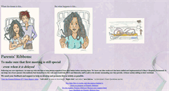 Desktop Screenshot of parentsribbons.co.uk